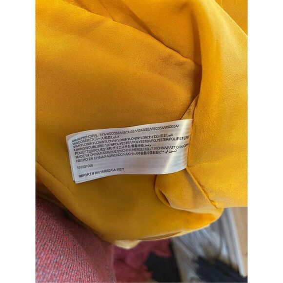 c/meo collective - show them the shoulder jumpsuit pantsuit wide leg wrap size 2 - Picture 10 of 12